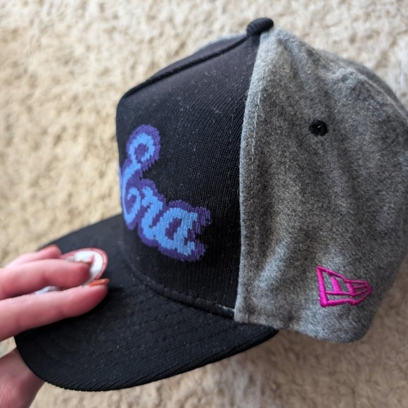 New era 9fifty‎ sweatered snap back hat size medium large - Picture 4 of 7